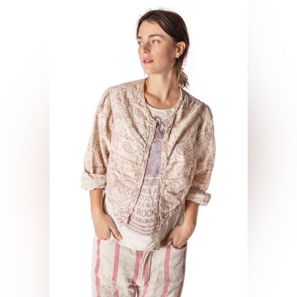 MAGNOLIA PEARL Block Print Luiza Jacket - Picture 14 of 15